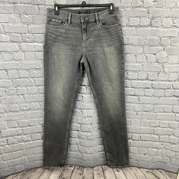 Banana Republic Men's Black Gray Slim Fit Jeans Size 33 x 34 - Picture 1 of 6